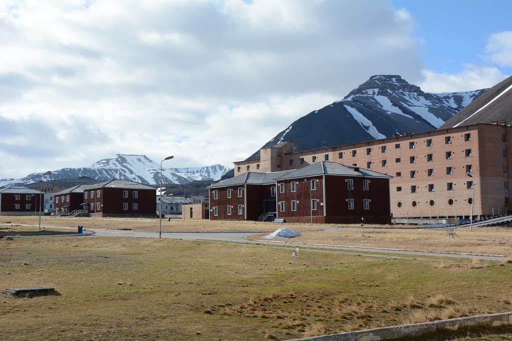 Svalbard, The Abandoned Miner's Settlement of Pyramiden, The Main Street