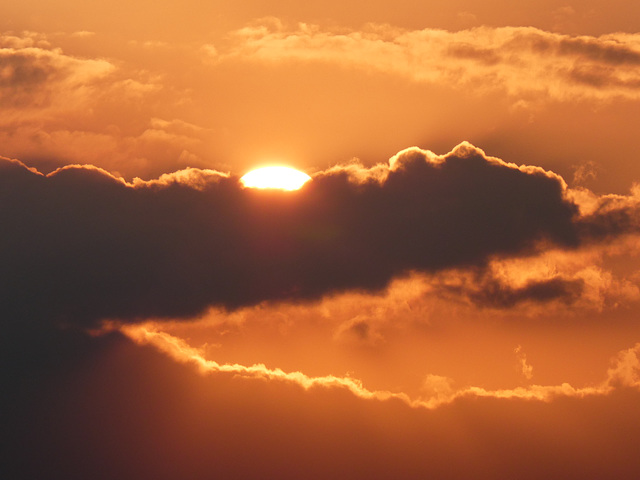 Sonnenuntergang am 10.08.2018