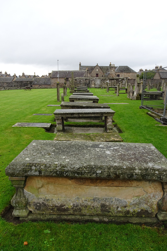 Graves At Elgin Cathedral