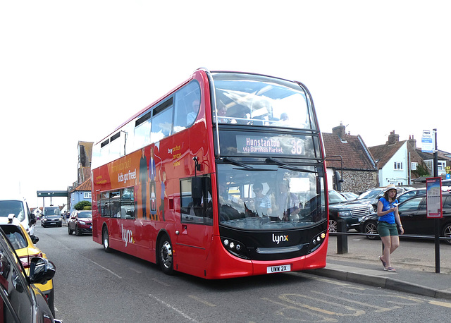 Lynx (Coastal Red) 82 (UWW 2X) (LC62 WYN, DU62 FHK, LA60 ODY) in Wells-next the-Sea - 21 Jun 2023 (P1150763)