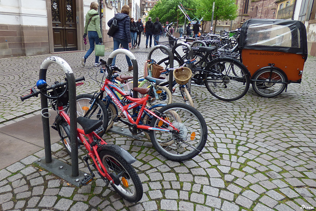 Parking sortie de l'école - Strasbourg