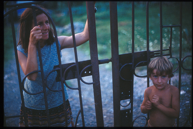 mum at gates