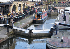 Camden Lock, almost ready to go