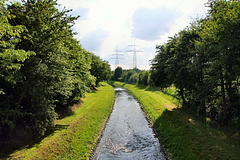 Die Emscher auf der Grenze Herne/Recklinghausen / 25.05.2019