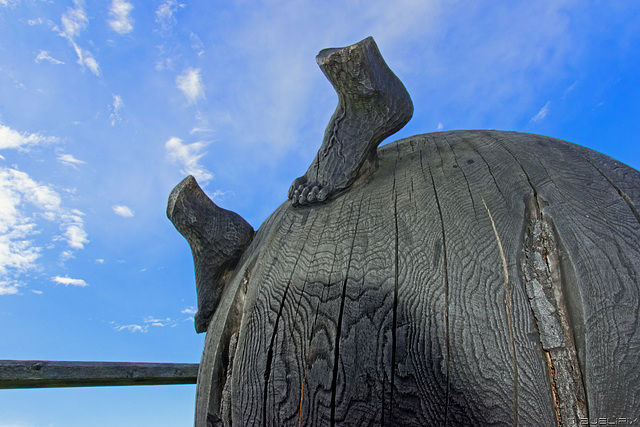 Kunst auf der Seebrücke Zingst (© Buelipix)