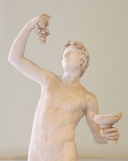 Detail of a Statue of a Faun in the Naples Archaeological Museum, July 2012