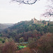 Alton Towers seen from Toothill Rock (Scan from 1999)