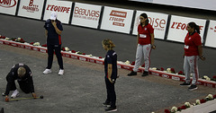 petanque  : trophée l' equipe à beauvais ...... " concentration " .