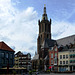NL - Roermond - Blick vom Markt auf St. Christoffel