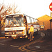 Ambassador Travel 887 (EAH 887Y) at King Street, Mildenhall – Nov 1986 (41-19A)