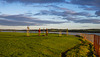 Dumbarton Castle Esplanade at Sunset