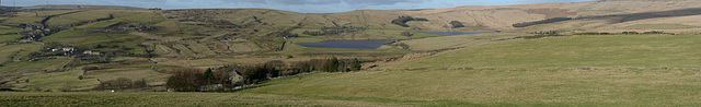 Castleshaw and its reservoirs