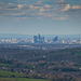 Manchester from the Peak District Moors