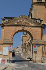Malta, Gate to Dockyard Creek and Fort St.Angelo