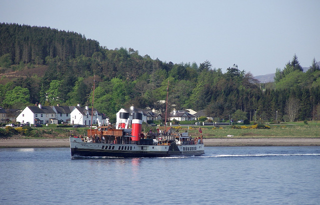 P.S. "Waverley" off Kyleakin-a