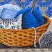 Cat in a Basket Mural