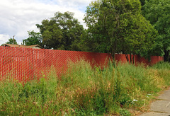 Red fence