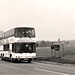Ambassador Travel 903 (A666 XDA) on the A11 at Barton Mills – 24 Mar 1985 (12-6)