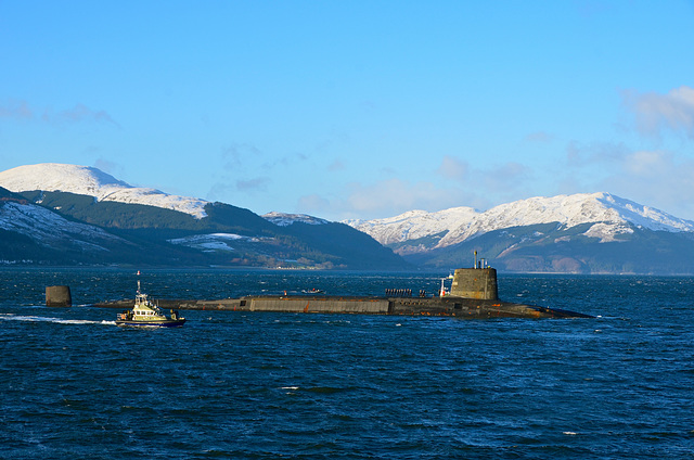 RN SSBN returning home