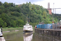 MV Balmoral Coming Into Dock