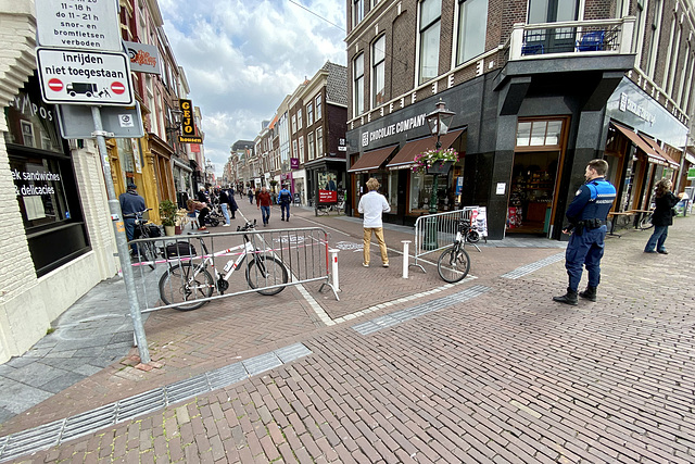 Closure of the Haarlemmerstraat