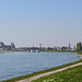 Der Rhein mit den Türmen von Speyer