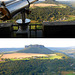 Blick zum Lilienstein in der Sächsischen Schweiz