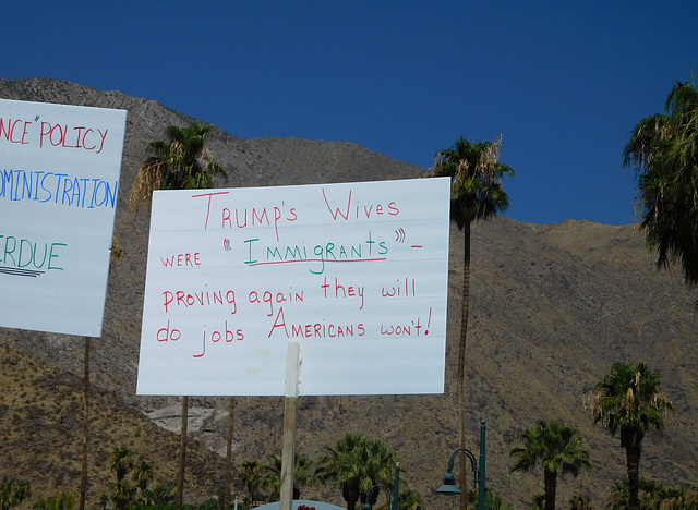 Palm Springs Family Belongs  Together Rally (#0987)