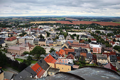 Blick vom Kirchturm auf Hohenstein-Ernstthal