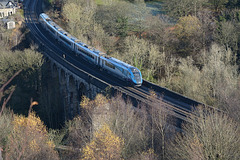 Express over Uppermill Viaduct