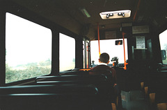 On board Eastern Counties MG72 (M372 XEX) in West Row - 4 Nov 1994 (246-4A)