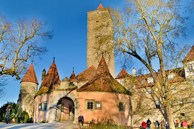 Burgtor-Rothenburg ob der Tauber