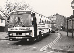 Ambassador Travel LT897 (A897 KCL) in Mildenhall – 10 Apr 1985 (15-98)