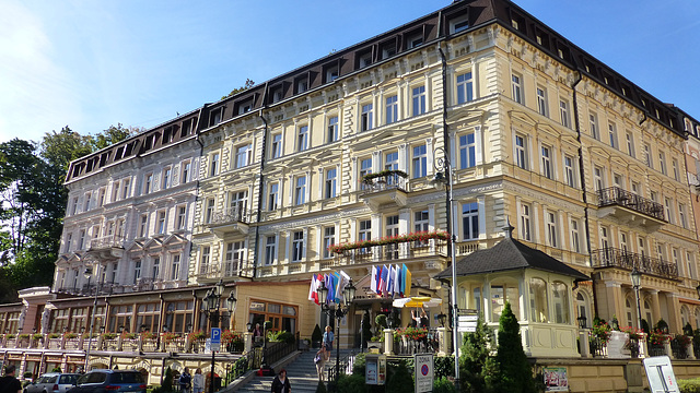 CZ - Karlsbad - Hotel Bohemia