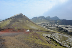 Iceland, Road F208 close to Stútur Crater