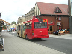 Essex County Buses T414 LGP in Bury St. Edmunds - 3 Sep 2009 (DSCN3362)