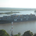 Containerriese MSC Beryl vor Blankenese