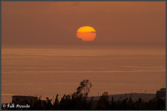 Sonnenuntergang neben La Gomera