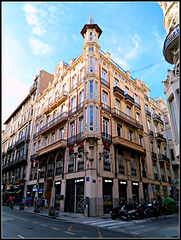 Valencia: calle de la Paz esquina con Comedias, 1