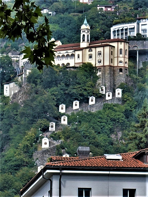 Locarno TI / Madonna del Sasso (Leider unscharf)