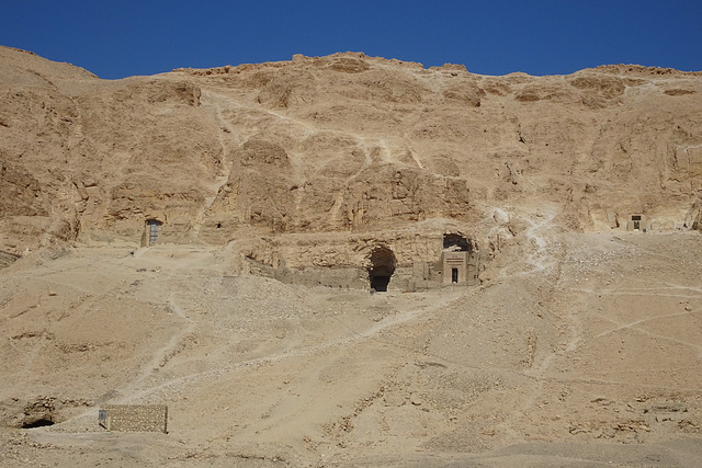 Cliff Face In The Desert