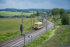 Vogtlandbahn am Esig Werdau