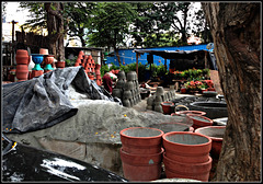 Man at work - Pot making