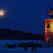 066 Moritzburger Leuchtturm bei Nacht