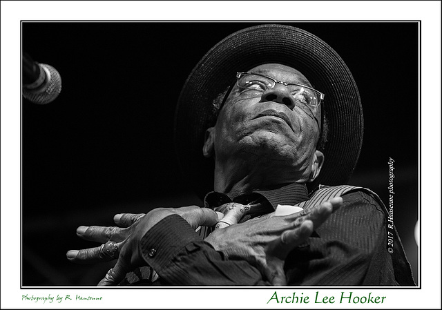 Archie Lee Hooker  (Gouvy jazz & blues festival 2017 )