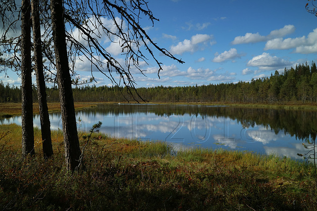 Korvalampi, Tiainen, Lapland, Finland