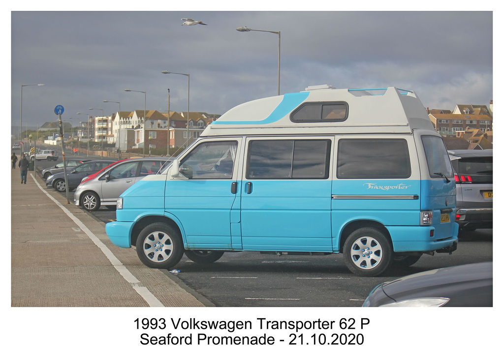 1993 VW Transporter camper van Seaford 21 10 2020