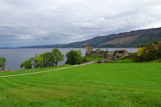 Urquhart Castle And Loch Ness