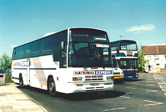 Ambassador Travel 106 (F106 CCL) in Peterborough – 30 Apr 1994 (221-15)