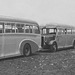 Line up of North Manchester Motor Coaches vehicles circa 1950/1951